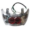 Calavera Trasera (mica transparente) - Italika CS125 / XS125