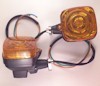 Direccionales Universales Cuadrasdas (ambar) - Italika ST70 / ST90