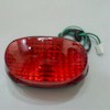 Calavera Trasera Universal de Stop para Motocicleta tipo Custom (choper) - Vento - Tank - Dinamo - Lifan