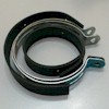 Abrazaderas (juego) para Mofle o Escape Cilindrico para Motoneta (2 pzas) - Italika DS WS - Phantom R4, R5