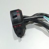 Mando - Italika FT125 / XFT125 (negro/rojo) (izquierdo)